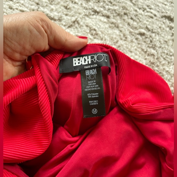 Beach Riot Reese Rib One-Piece Swimsuit - Picture 8 of 8